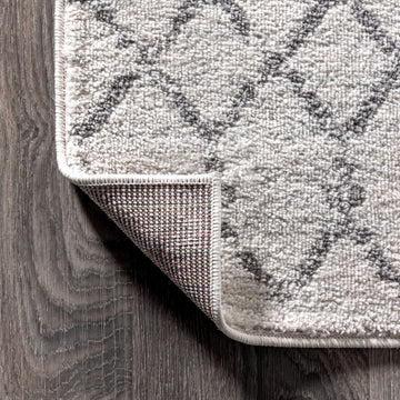 Moroccan Hype Boho Vintage Diamond Area Rug